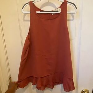 Pink/Mauve Formal Tank top